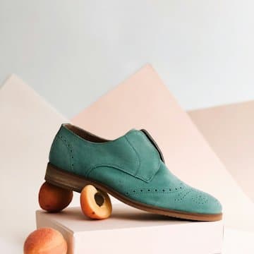Suede shoes
