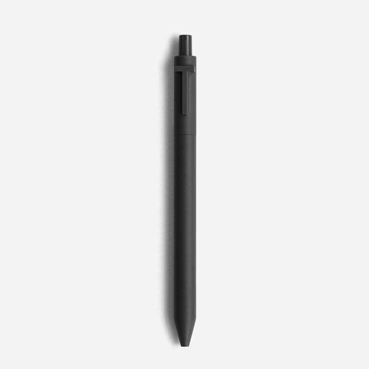 Matte black gel pen